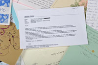 Letters from clients