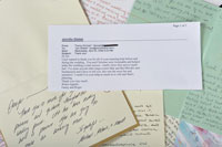 Letters from clients